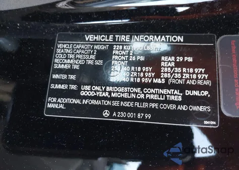 2005 Mercedes-Benz Sl 600 z USA, uszkodzony, nr VIN WDBSK76F45F091042